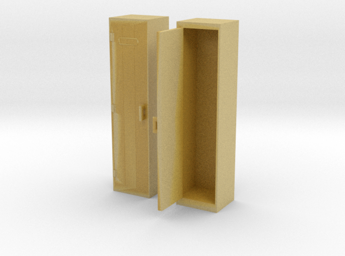 1/35 Scale Lockers Set of 2 3d printed