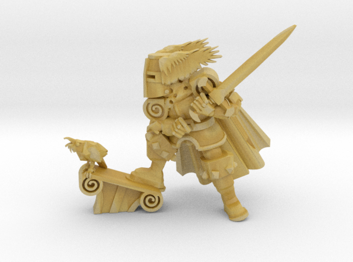 Winged Knight 2 3d printed