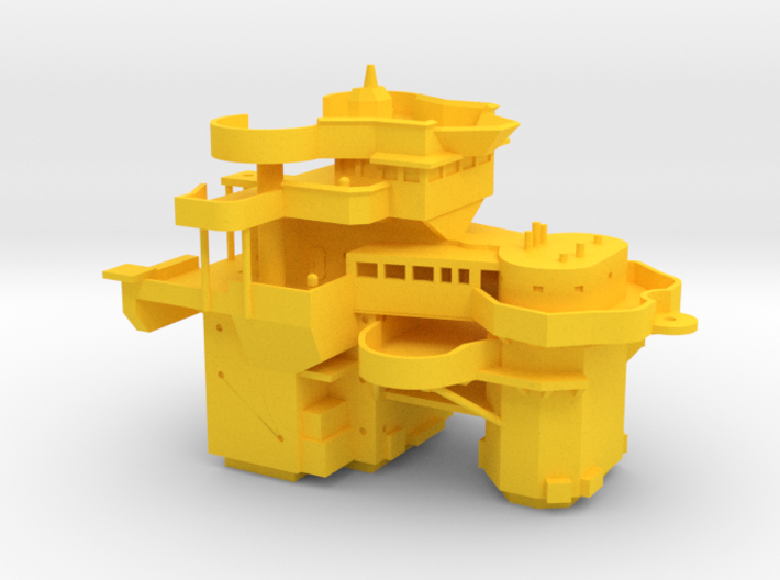 1/350 USS West Virginia (1941) Superstructure 3d printed