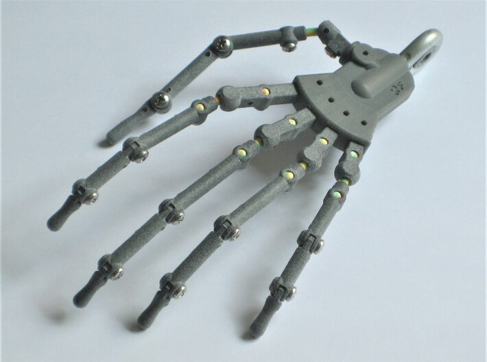Hand Skeletons for M6x30 Eyebolt-Large 3d printed Fully Assembled (hardware not included)