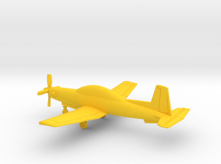 014C Texan II 1/200 3d printed