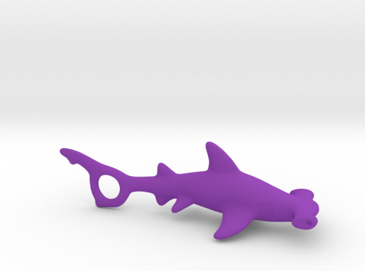 Hammerhead Shark Pendant 3d printed