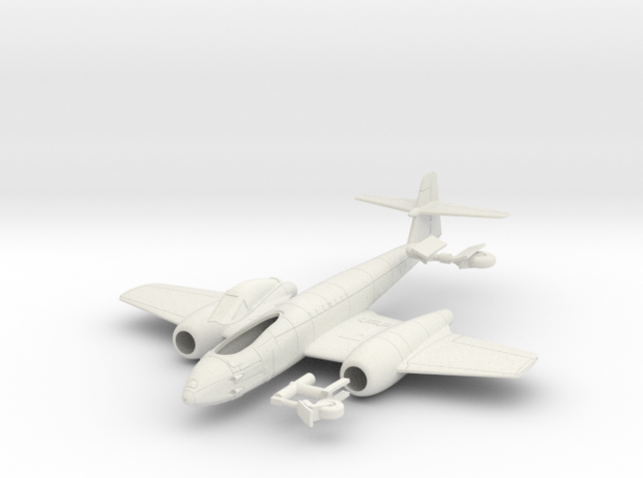 029A Gloster Meteor F.8 1/144 3d printed