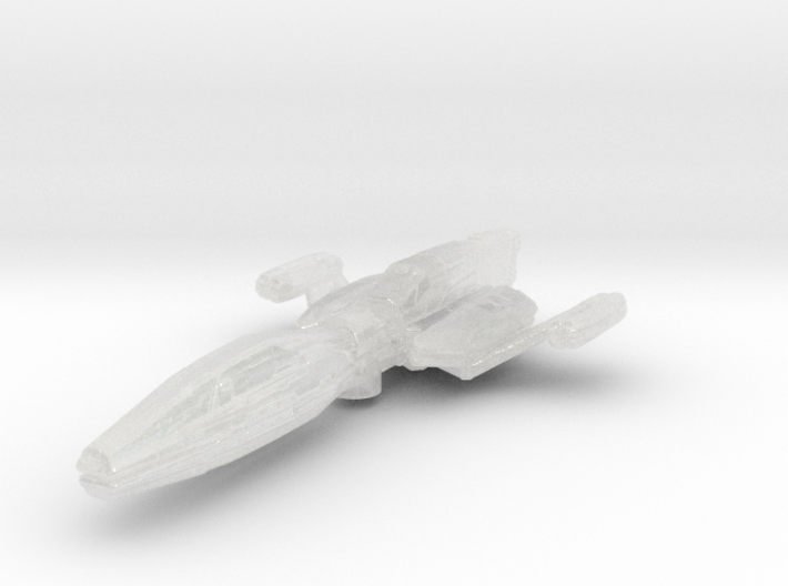 Andorian Kumari Type (KTL) 1/7000 Attack Wing 3d printed