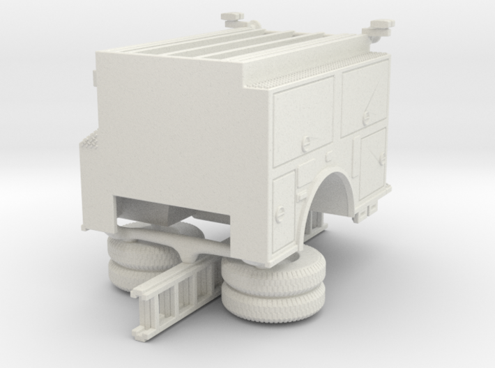 1/64 Pierce Arrow Engine Body Compartments 3d printed