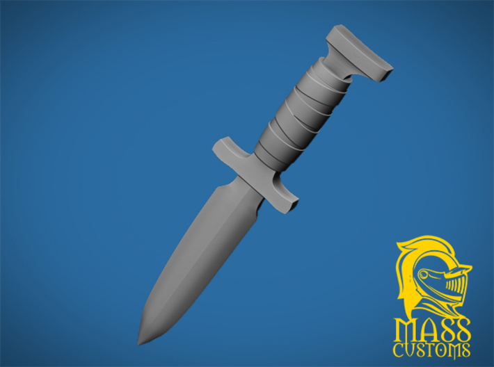 Weapon Master Dagger for 5.5 & 1/12 Scale 3d printed 