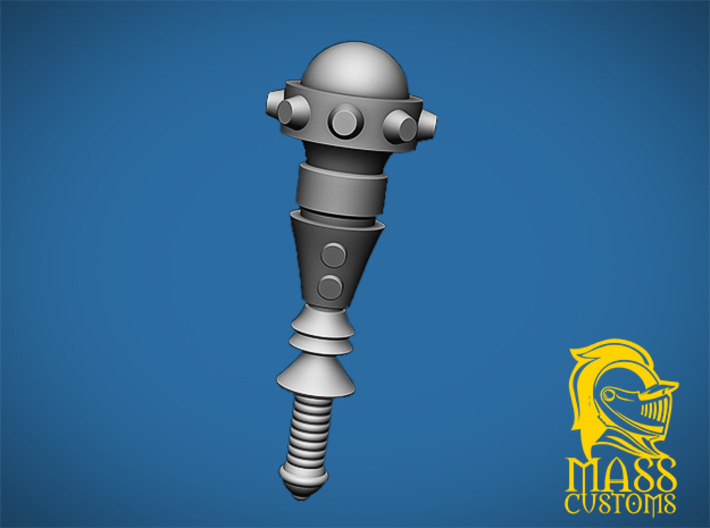 Weapon Master Mace for 5.5 & 1/12 Scale 3d printed 