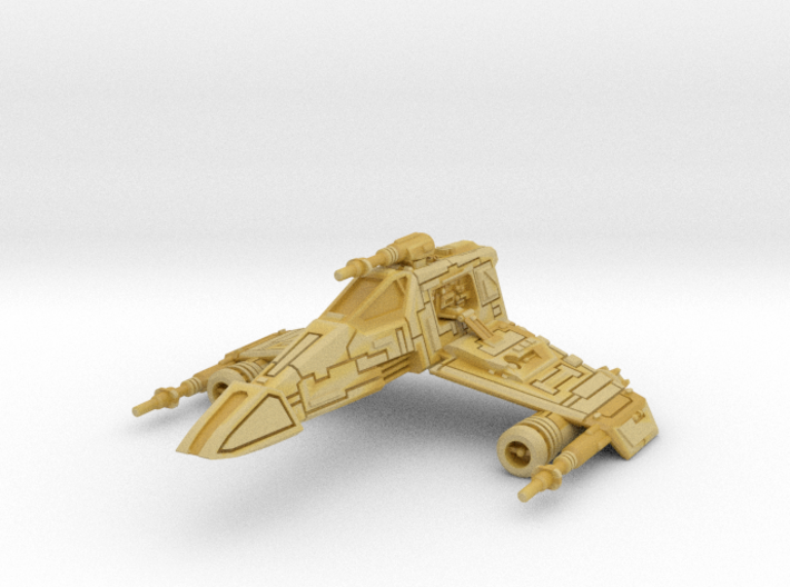 E-wing 1/270 3d printed