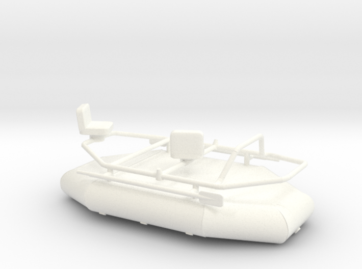 1/64 Fishing Raft 3d printed