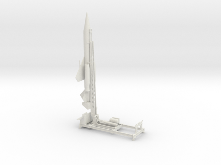 1/110 Scale IM-99 Bomarc Launch Pad Erect 3d printed