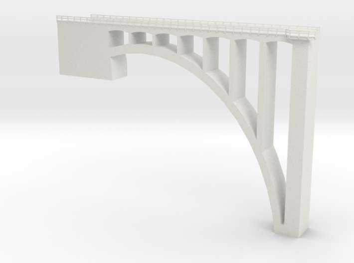 North Fork Bridge Section 1 N scale 3d printed