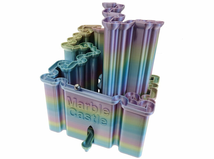 Marble Castle Miniature 3d printed