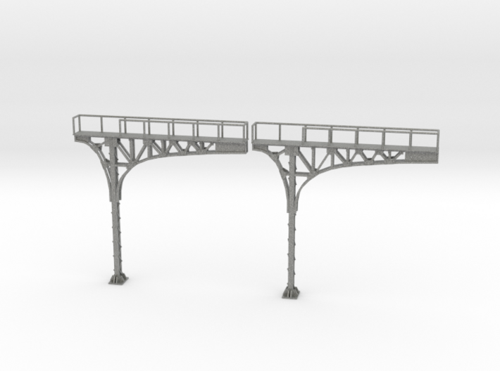 N Scale 2x ATSF Style Cantilever 3d printed