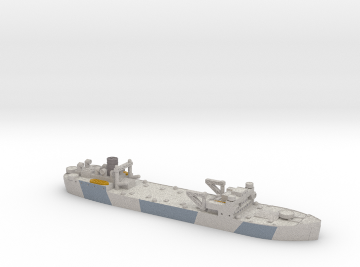 HMS Bachaquero 1/1800 3d printed