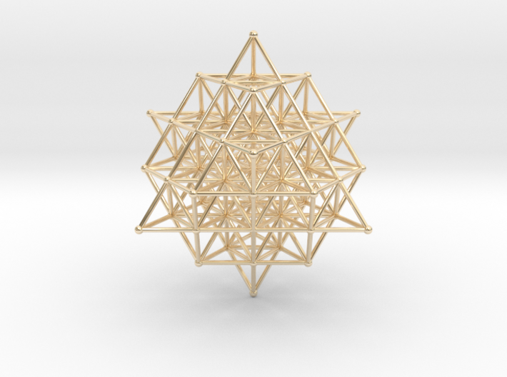 64 Grid Tetrahedron 65mm thin wires 3d printed