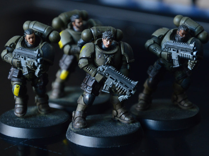 Warfaces2 - Mix Female 3d printed 