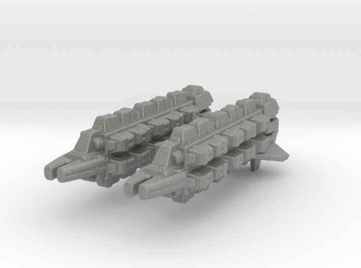 Cardassian Military Freighter 1/7000 x2 3d printed
