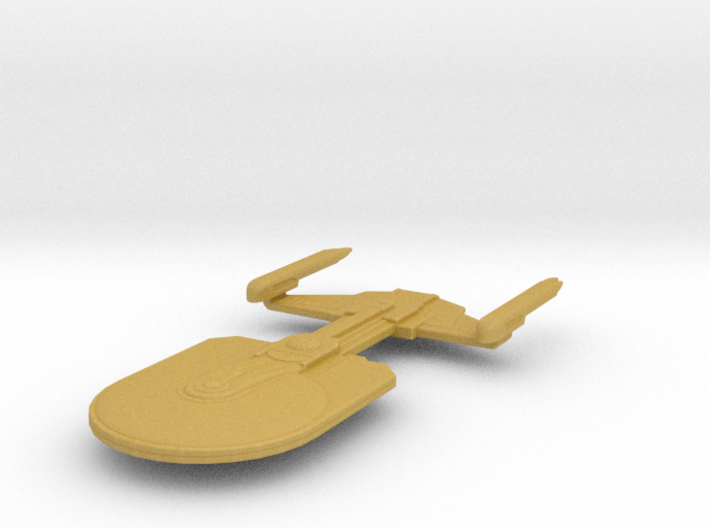Excelsior Study I (2 nacelles) 1/8500 Attack Wing 3d printed