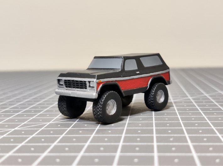 Mini TRX4 Bronco 3d printed 