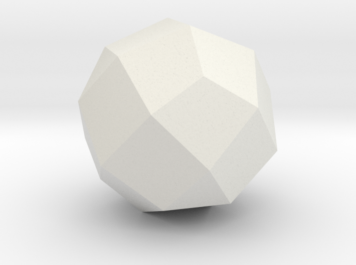 04. Self Dual Icosioctahedron Pattern 4 - 1in 3d printed