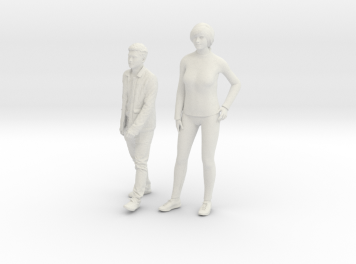 Land of the Giants Betty and Barry 3d printed