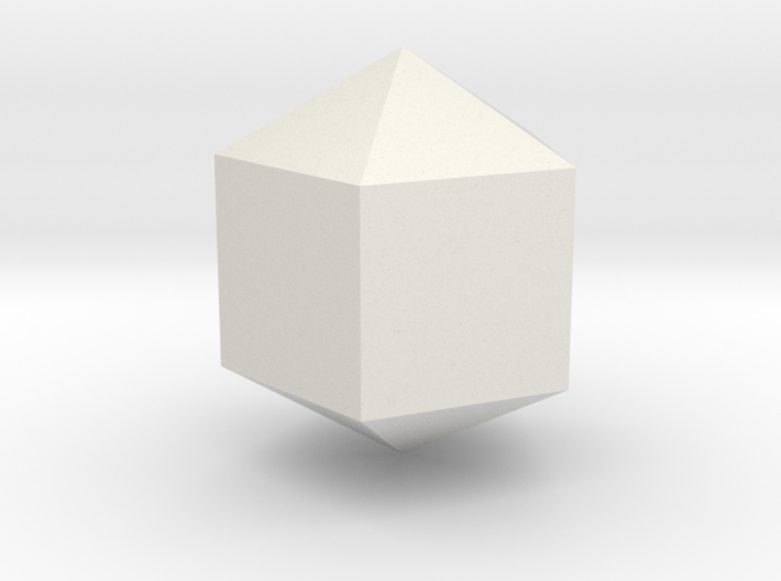 04. Elongated Pentagonal Dipyramid - 1in 3d printed