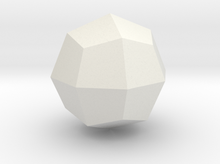 10. Gyrate Deltoidal Icosatetrahedron - 1in 3d printed