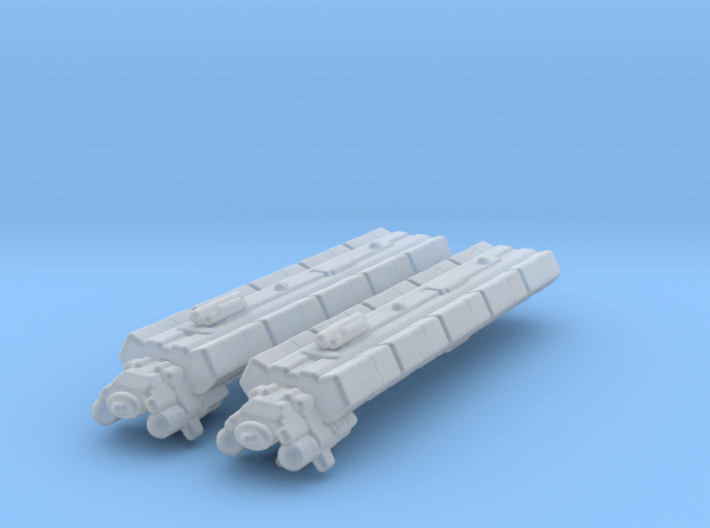 J-Class Freighter (ENT) 1/7000 x2 3d printed 