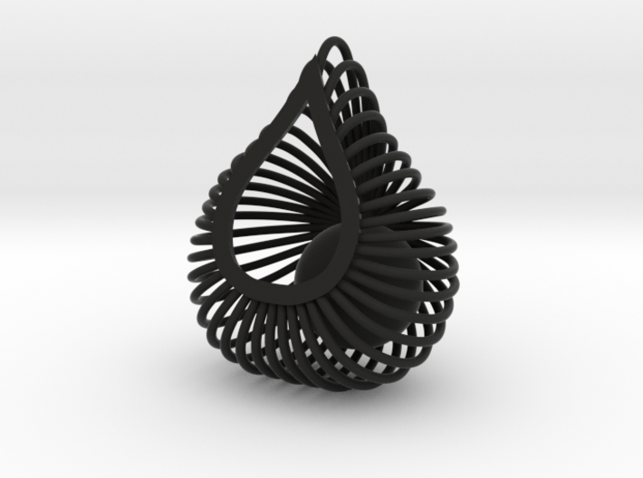 ENVIRON Cage Pendant 3d printed