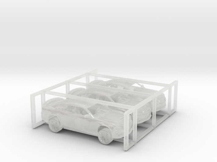 1/160 2012 Dodge Charger 3 Car Set Kit 3d printed