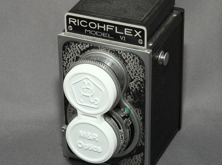 TLR Lens cap for Ricohflex (36mm) 3d printed