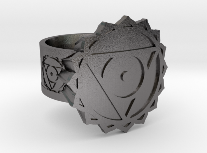 Vishuddha Ring 3d printed