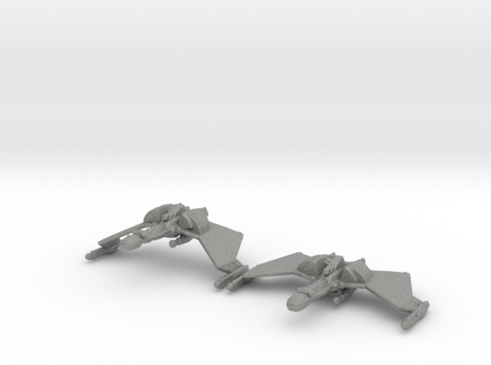 Klingon F15 'QuD' 1/4800 Attack Wing x2 3d printed