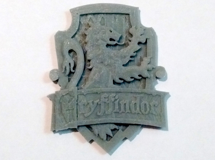 Gryffindor House Badge - Harry Potter 3d printed 