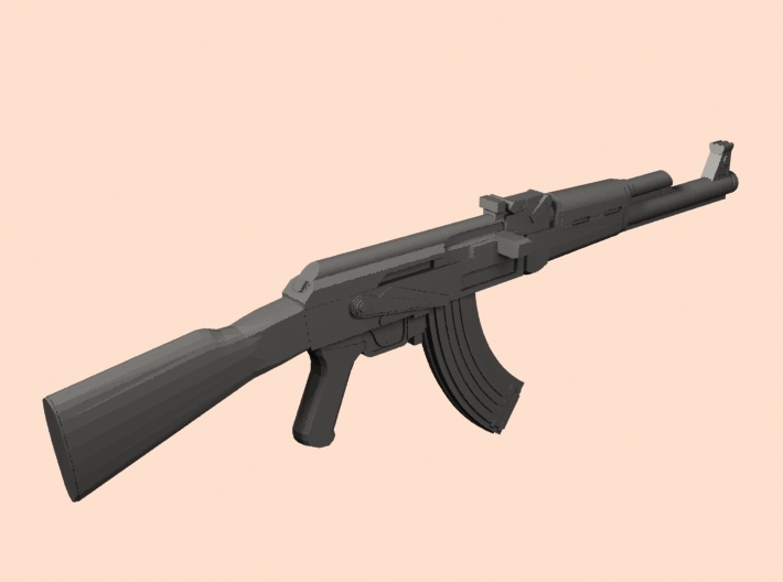 1/35 AK-47 assault rifles 3d printed 