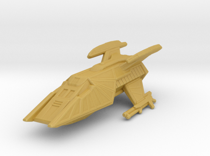 Klingon Toron Shuttle (STO) 1/350 Attack Wing 3d printed