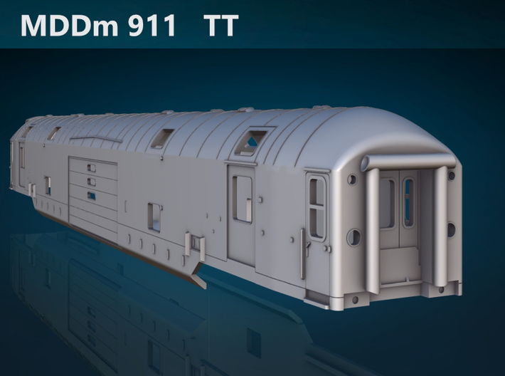 MDDm 911/912/913 TT [body] 3d printed MDDm 911/912/913 TT front rendering