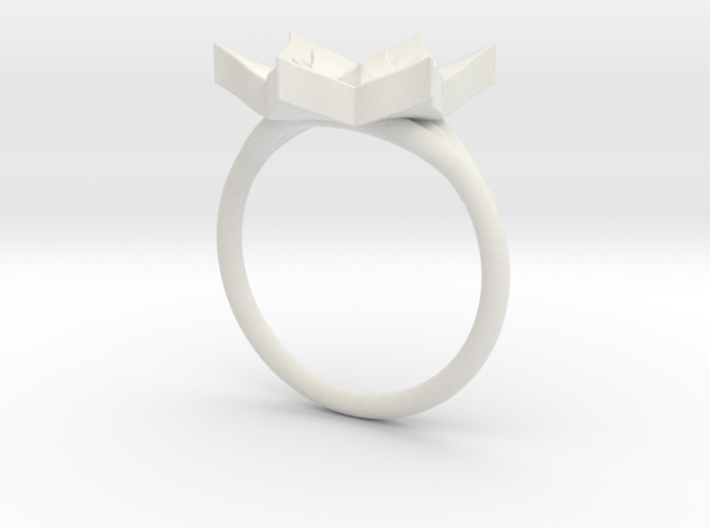 Lily Ring 3d printed