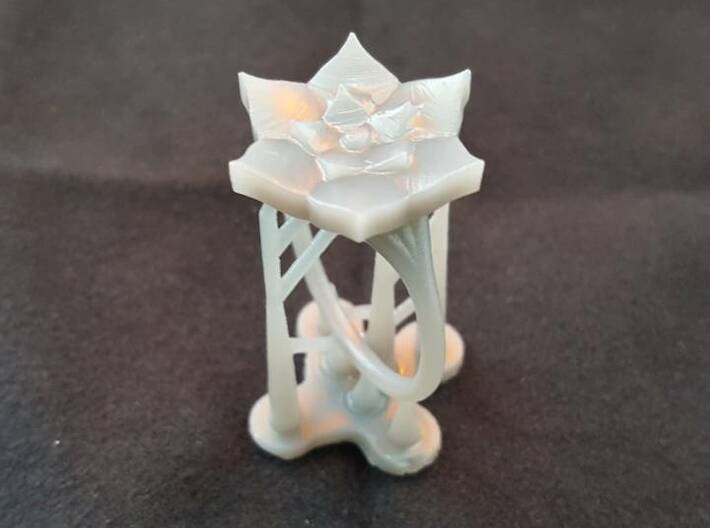 Lily Ring 3d printed 