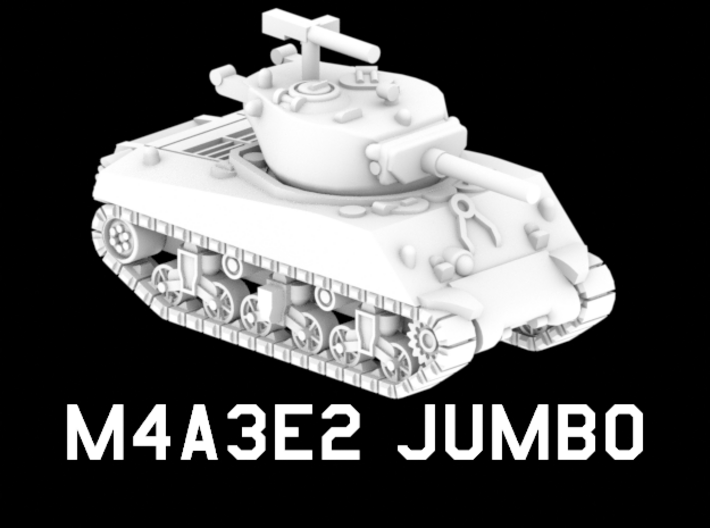M4A3E2 &quot;Jumbo&quot; Sherman 3d printed