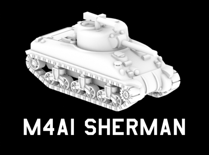 M4A1 Sherman 3d printed