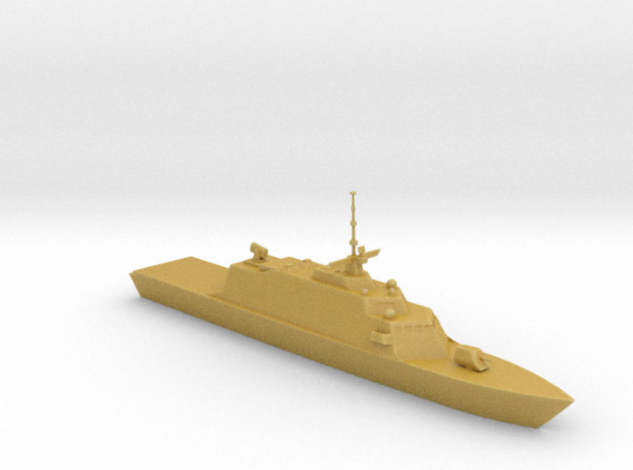 Freedom-class littoral combat ship 1:720 3d printed
