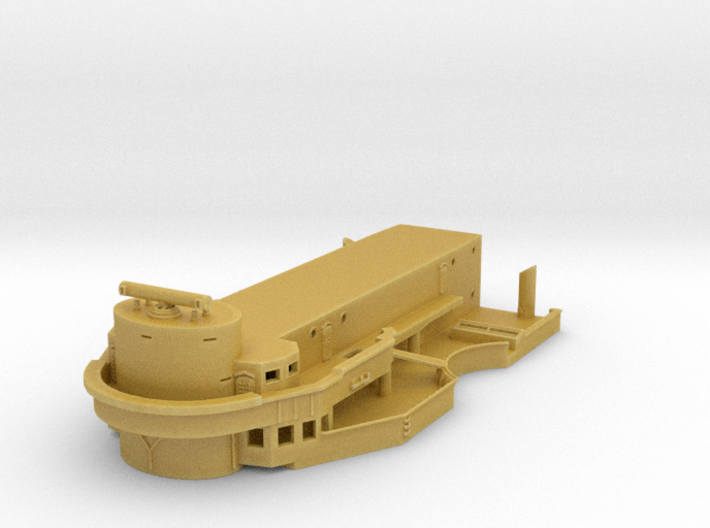 1/600 US South Dakota Superstructure 3 3d printed 