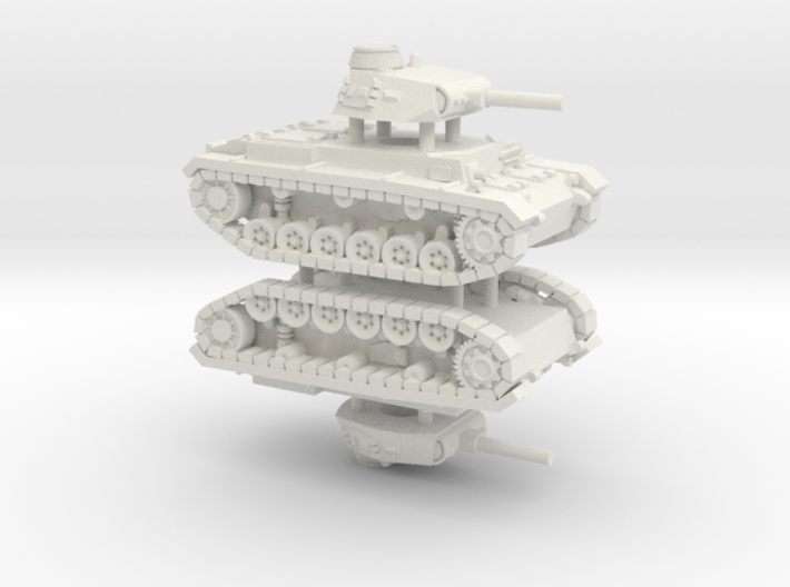 Panzer III B 3d printed 