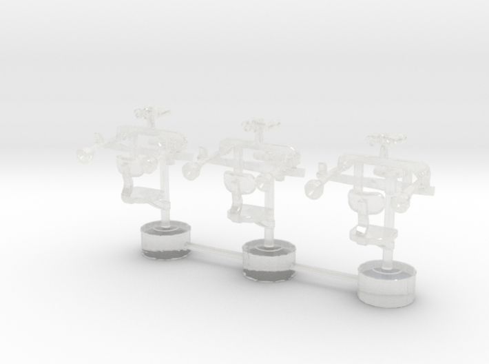 1/72 USN SkyLookOut Chairs 3d printed