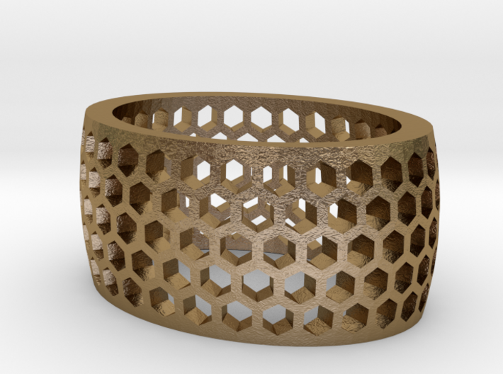 Honeycomb Bracelet 3d printed