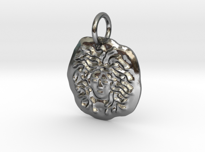 Medallion of Medusa 3d printed