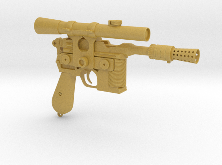 Blaster Pistol 3d printed