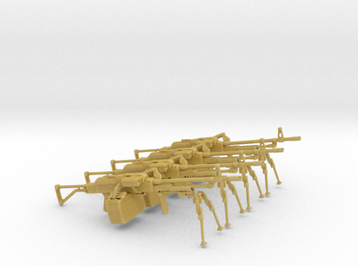 Russian PKM (4 Pack) 3d printed