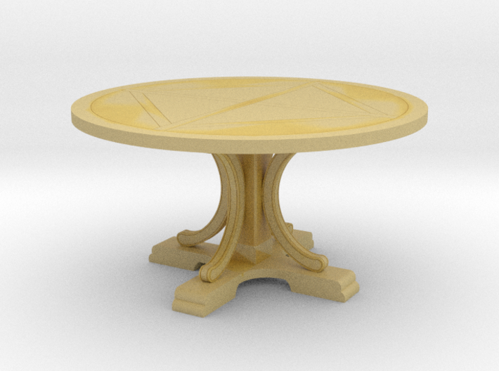 Decorative Round Table 3d printed